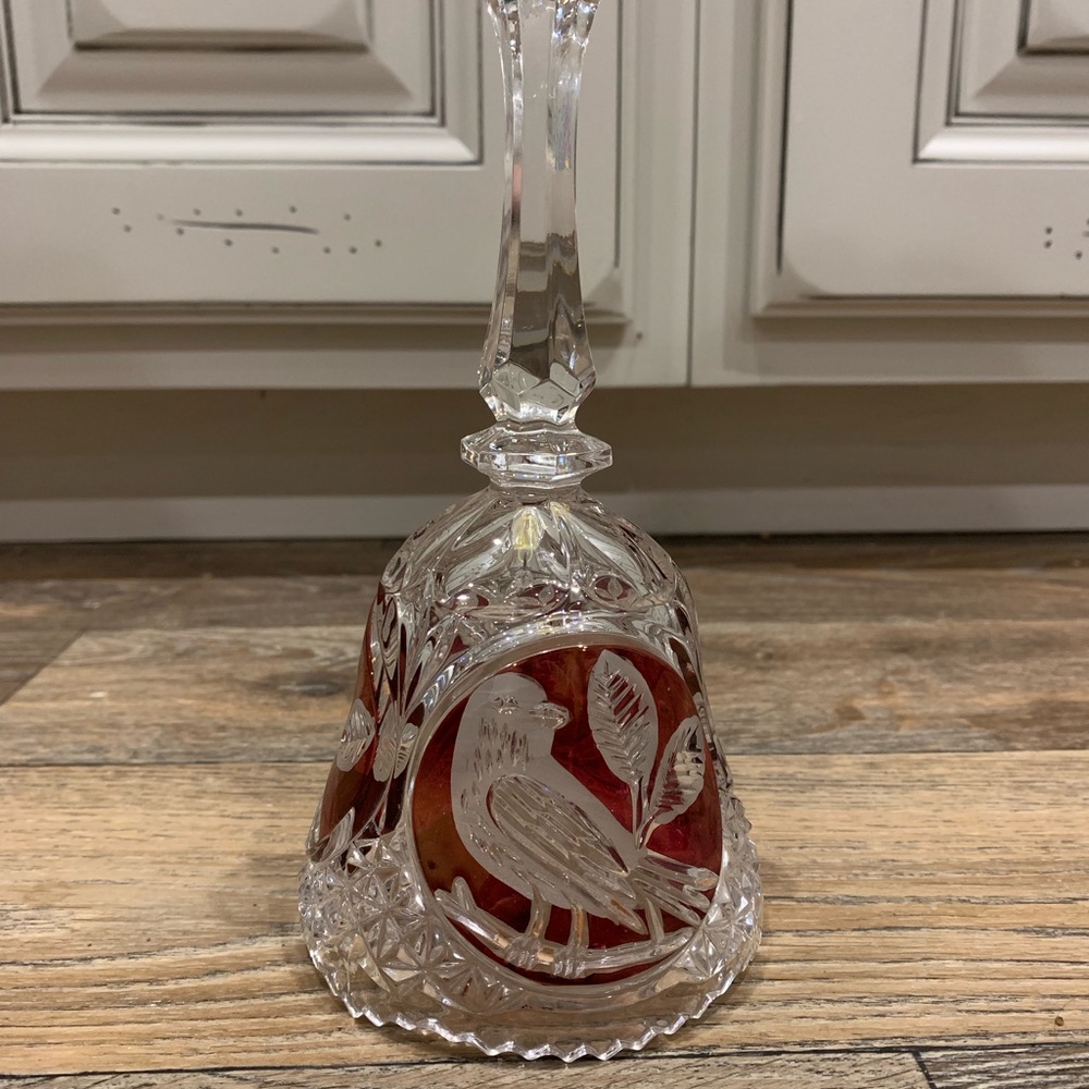 Vintage glass bell